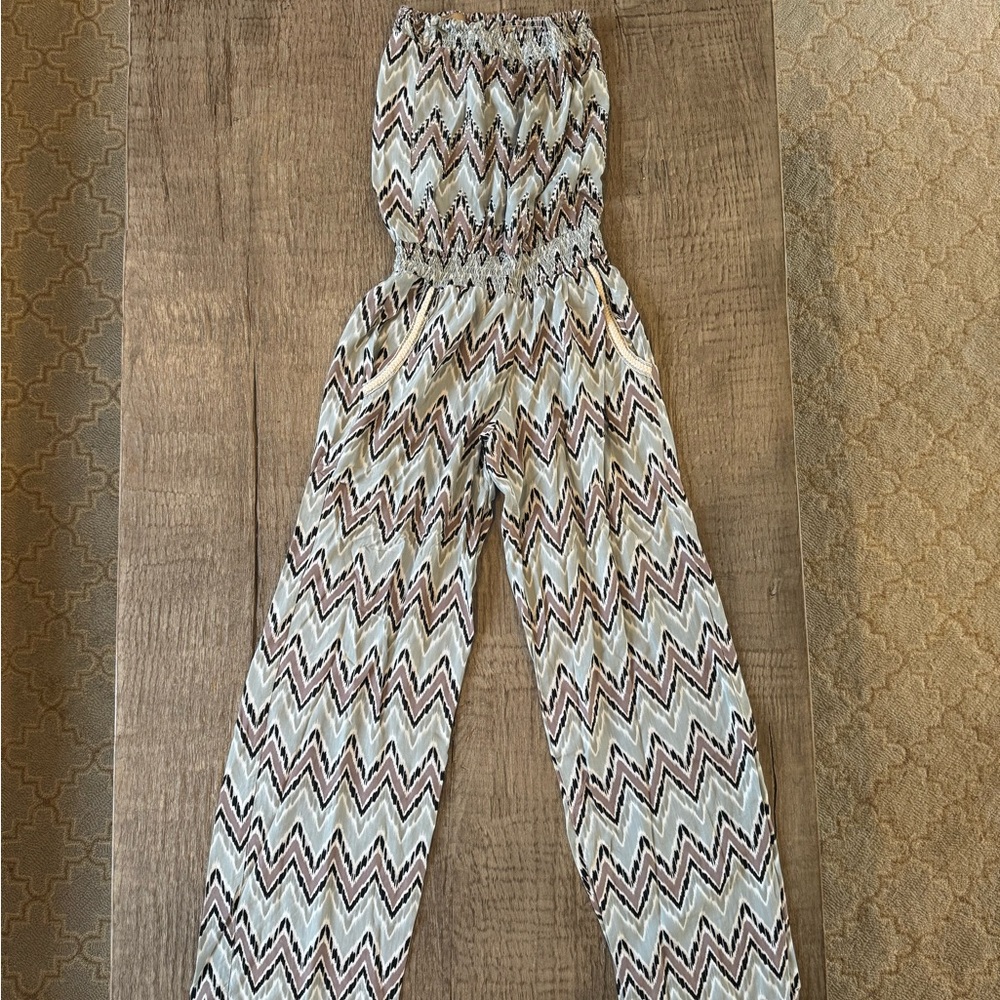 Skemo Chevron Jumpsuit